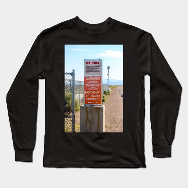 Area 51 Long Sleeve T-Shirt by Rob Johnson Photography